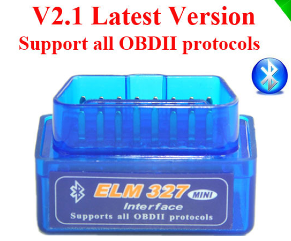 2019 Super Mini ELM327 Bluetooth V2.1 / V1.5 OBD2 Car Diagnostic Tool ELM  327 Bluetooth For Android/Symbian For OBDII Protocol
