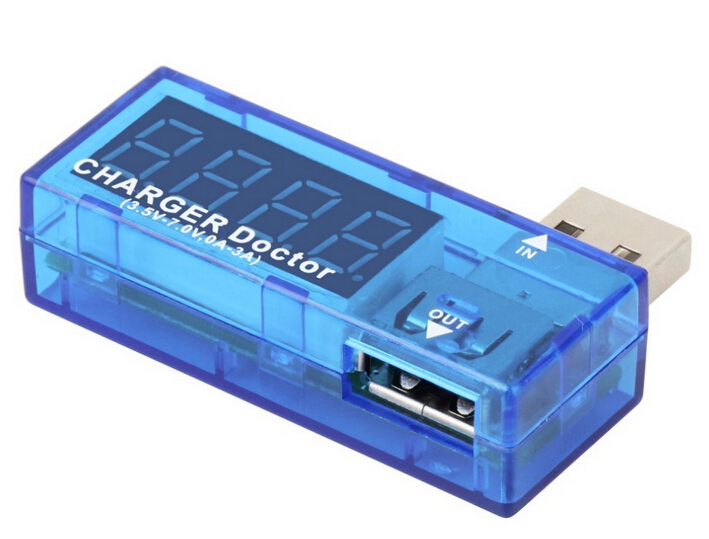 Digital USB Mobile Power charging current voltage Tester Meter Mini USB  charger doctor voltmeter ammeter - Absolute Native Electronics